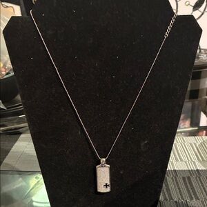NaNa Silver Pendant Necklace